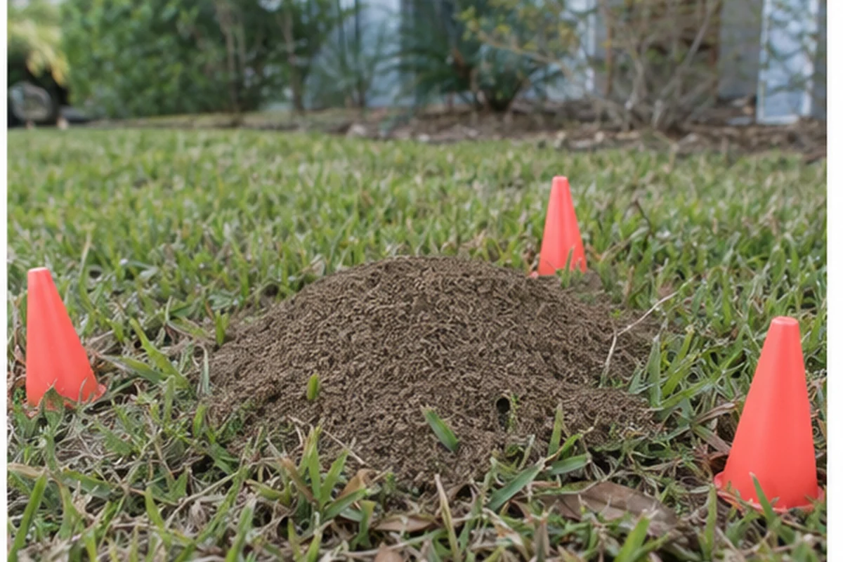 Fire Ants inspection for a Jacksonville, Florida property