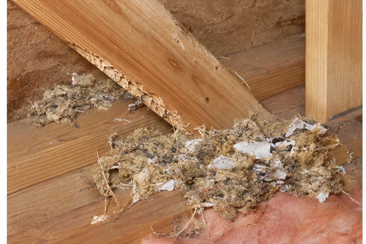 Roof Rats and Mice inspection for a Jacksonville, Florida property