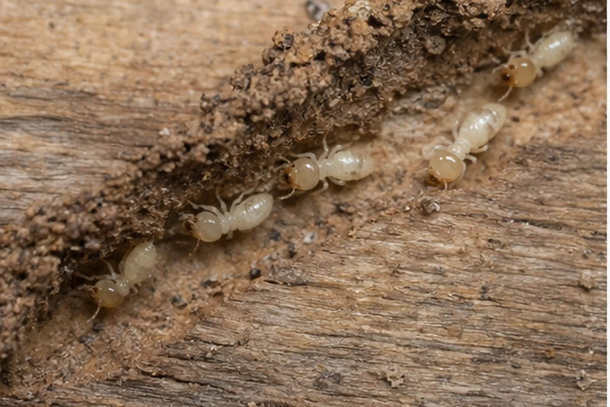 Subterranean Termites inspection for a Jacksonville, Florida property