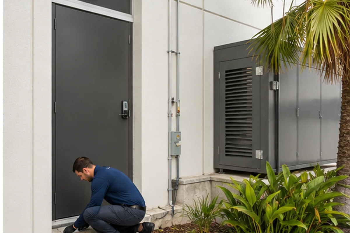 Office and Retail Pest Control inspection for a Jacksonville, Florida property