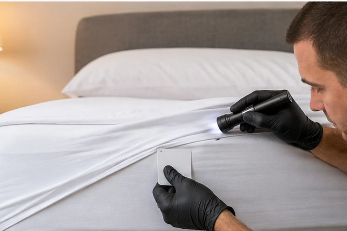 Bed Bug Inspection and Treatment inspection for a Jacksonville, Florida property