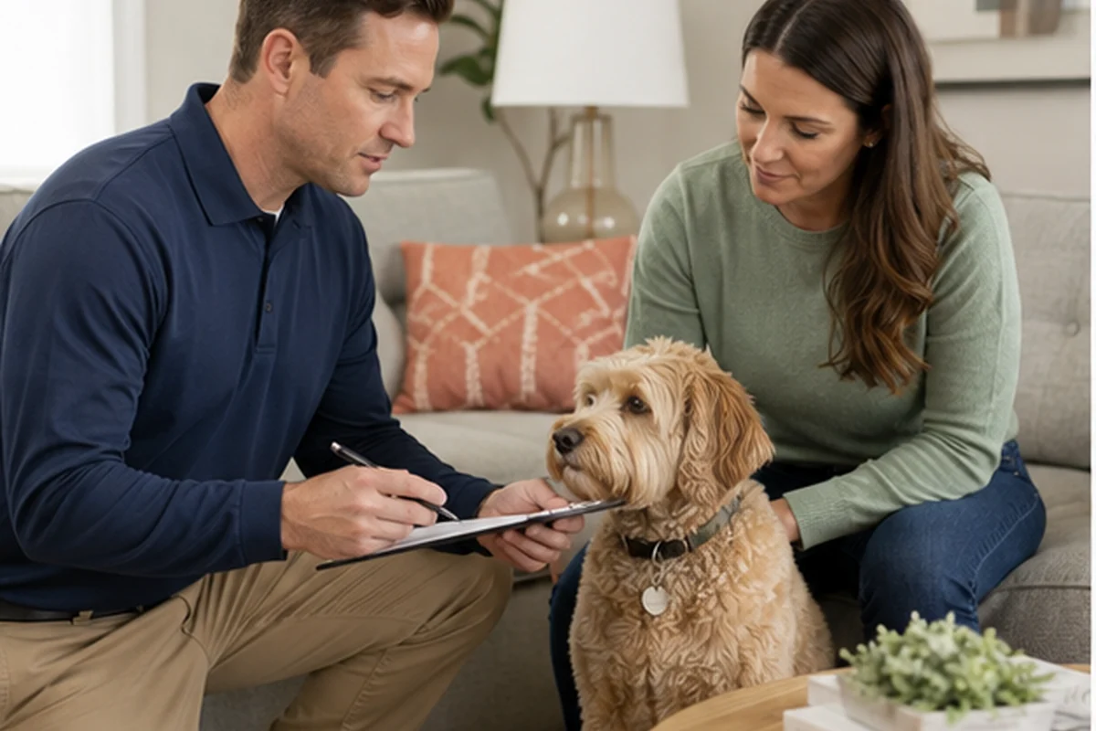 Flea and Tick Control inspection for a Jacksonville, Florida property