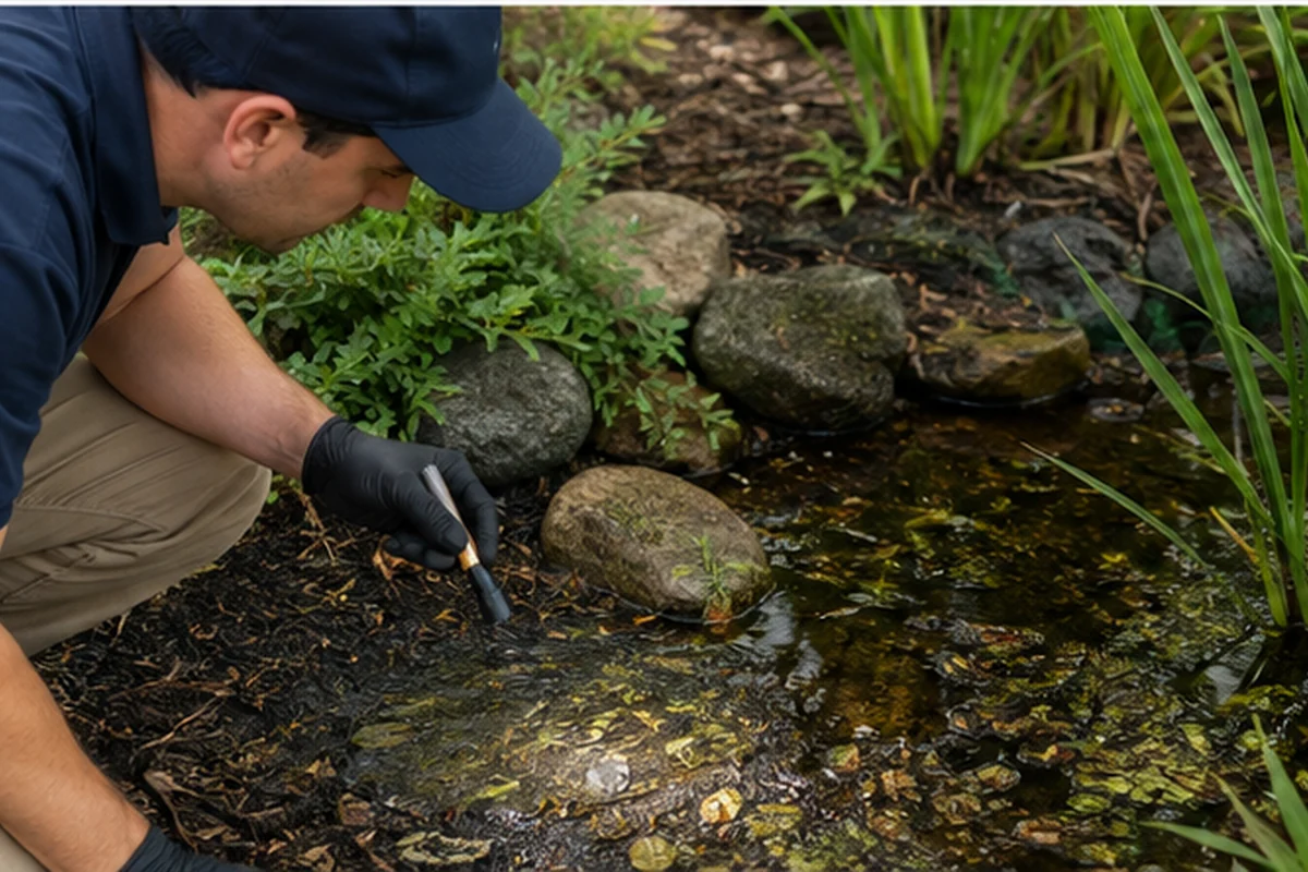 Mosquito Control inspection for a Jacksonville, Florida property